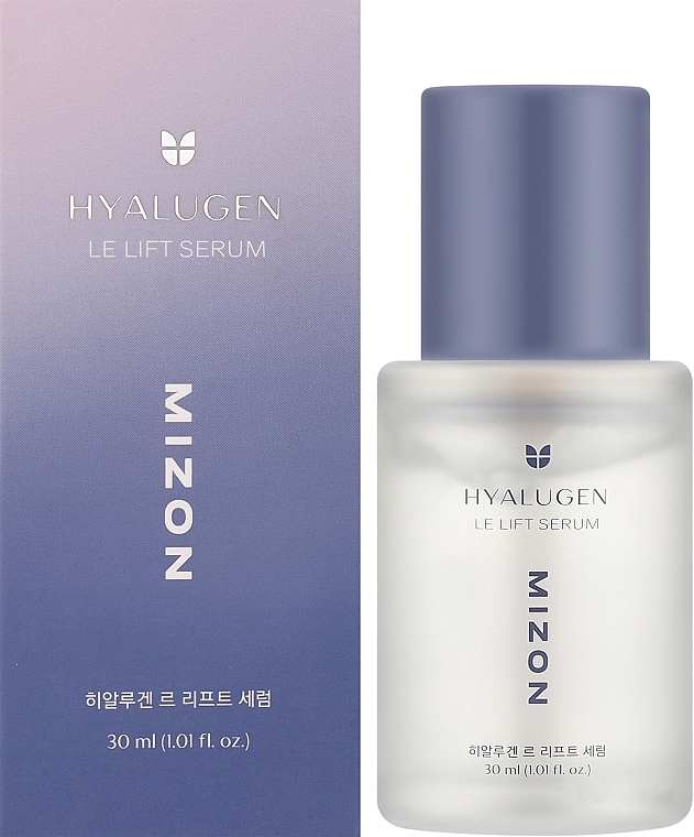 Gesichtsserum mit Kollagen und Hyaluronan  - Mizon Hyalugen Le Lift Serum	 — Bild N2