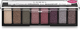 Düfte, Parfümerie und Kosmetik Lidschattenpigmente - Lamel Professional Metallic Studio For Makeup Artist