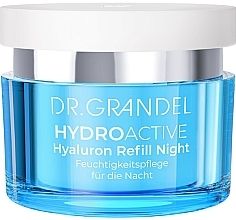 Düfte, Parfümerie und Kosmetik Feuchtigkeitsspendende Nachtcreme für trockene Haut - Dr. Grandel Hydro Active Hyaluron Refill Night
