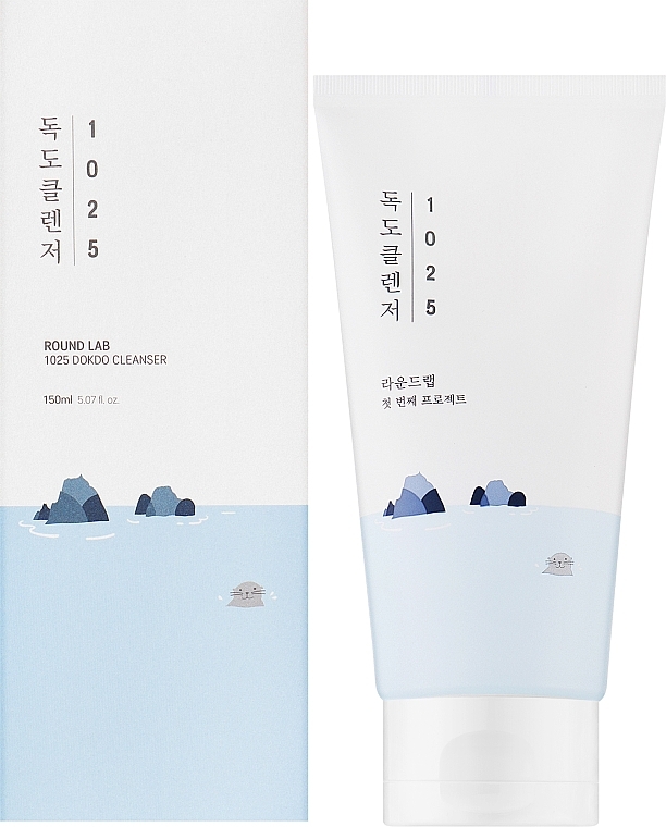 Sanft reinigendes Gesichtsgel  - Round Lab 1025 Dokdo Cleanser — Bild N2