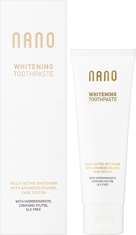 Aufhellende Zahnpasta mit Hydroxylapatit - WhiteWash Laboratories Nano Whitening Toothpaste — Foto N2