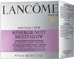 Regenerierende und straffende Anti-Aging Nachtcreme - Lancome Renergie Nuit Multi-Glow Cream — Bild N4