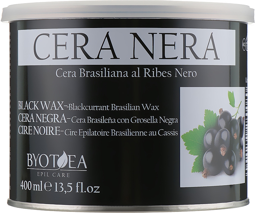 Fettlösliches Enthaarungswachs Brasilianische schwarze Johannisbeere - Byothea Cera Nera — Bild N1