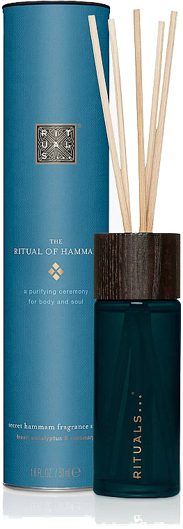 Raumerfrischer Eukalyptus & Rosmarin - Rituals The Ritual Of Hammam Mini Fragrance Sticks — Bild N1