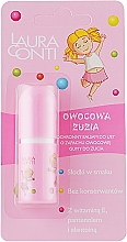 Düfte, Parfümerie und Kosmetik Pflegender Lippenbalsam für Kinder mit Fruchtduft - Laura Conti Moisturizing Lip Balm