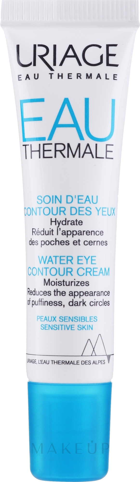 Feuchtigkeitsspendende und beruhigende Augenkonturcreme für empfindliche Haut - Uriage Eau Thermale Water Contour Eye Cream — Bild 15 ml