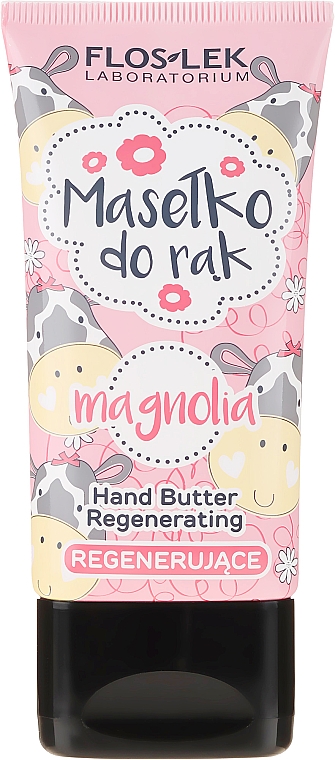 Regenerierende Handbutter Magnolie - Floslek Regenerating Hand Butter Mangolia