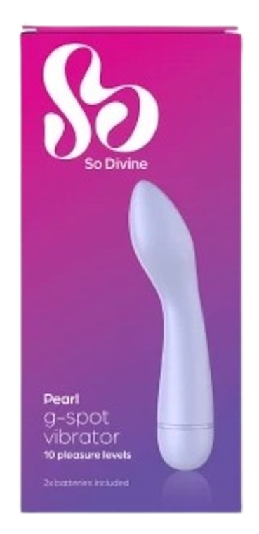 G-Punkt-Vibrator Mini - So Divine Pearl Mini G-Spot Vibrator  — Bild N2