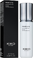 2in1 Erfrischender Primer und Make-up Fixierspray - Kiko Milano Prime & Fix Refreshing Mist — Bild N2