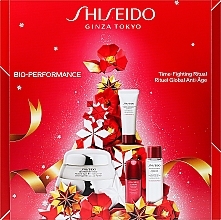 Düfte, Parfümerie und Kosmetik Set - Shiseido Bio-performance Holiday Kit (f/cr/50ml + clean foam/15ml + f/lot/30ml + f/conc/10ml)