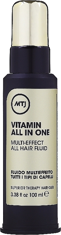 Multifunktionales Haarfluid mit Vitaminen - MTJ Cosmetics Superior Therapy Vitamin All In One Multi-Effect Fluid — Bild N2