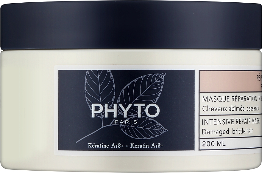 Maske für strapaziertes und sprödes Haar - Phyto Intense Repair Mask Damaged, Brittle Hair — Bild N1