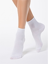 Düfte, Parfümerie und Kosmetik Socken für Frauen Bamboo weiß - Conte