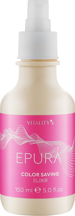 Farbschützendes Haarelixier - Vitality's Epura Color Saving Elixir — Bild N1