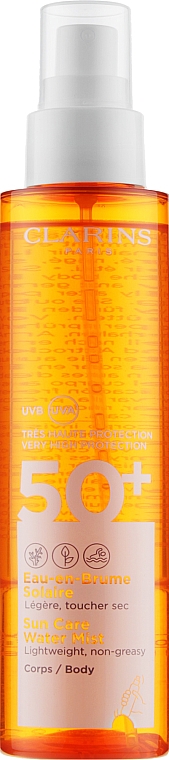 Sonnenschutz-Körperspray SPF 50+ - Clarins Sun Care Water Mist SPF50 — Bild N1