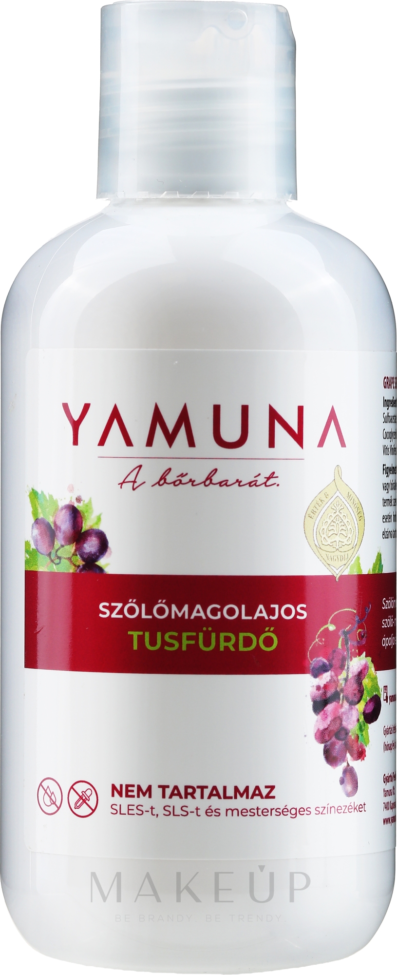 Duschgel mit Traubenkernöl - Yamuna Grape Seed Oil Shower Gel — Bild 200 ml