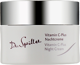 Düfte, Parfümerie und Kosmetik Gesichtscreme für die Nacht mit Vitamin C - Dr. Spiller Vitamin C-Plus Night Cream