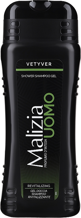 2in1 Shampoo-Duschgel - Malizia Vetyver Uomo — Bild N3