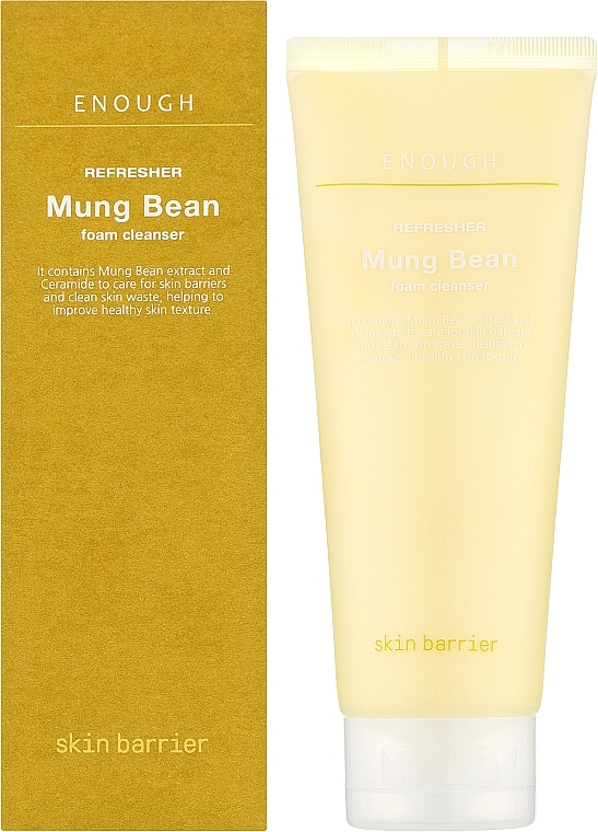 Gesichtswaschschaum - Enough Refresher Mung Bean Foam Cleanser — Bild N2