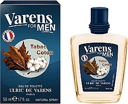 Ulric de Varens Varens For Men Tabac Coton - Eau de Toilette — Bild N1