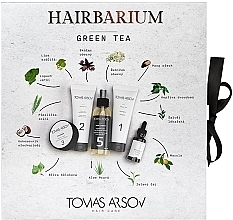 Düfte, Parfümerie und Kosmetik Set - Tomas Arsov Hairbarium Green Tea (shmp/250ml + h/cond/250ml + mask/250ml + h/oil/50ml)