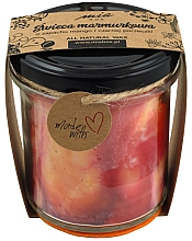 Düfte, Parfümerie und Kosmetik Marmor-Duftkerze Mango und schwarze Johannisbeere - Miabox Candle