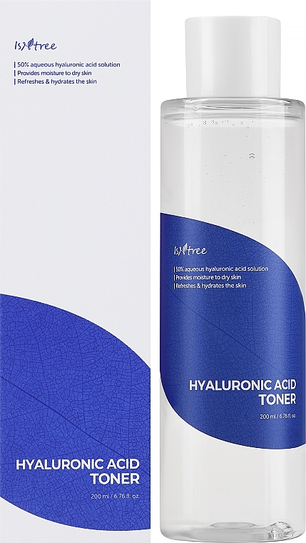 Feuchtigkeitsspendender Gesichtstoner mit Hyaluronsäure - IsNtree Hyaluronic Acid Toner — Bild N2