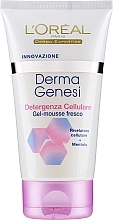 Düfte, Parfümerie und Kosmetik Erfrischendes Anti-Aging Gel-Mousse für das Gesicht mit Menthol - L'Oreal Paris Derma Genesis