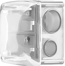 Doppelspitzer mit Deckel transparent-weiß - Top Choice — Bild N1