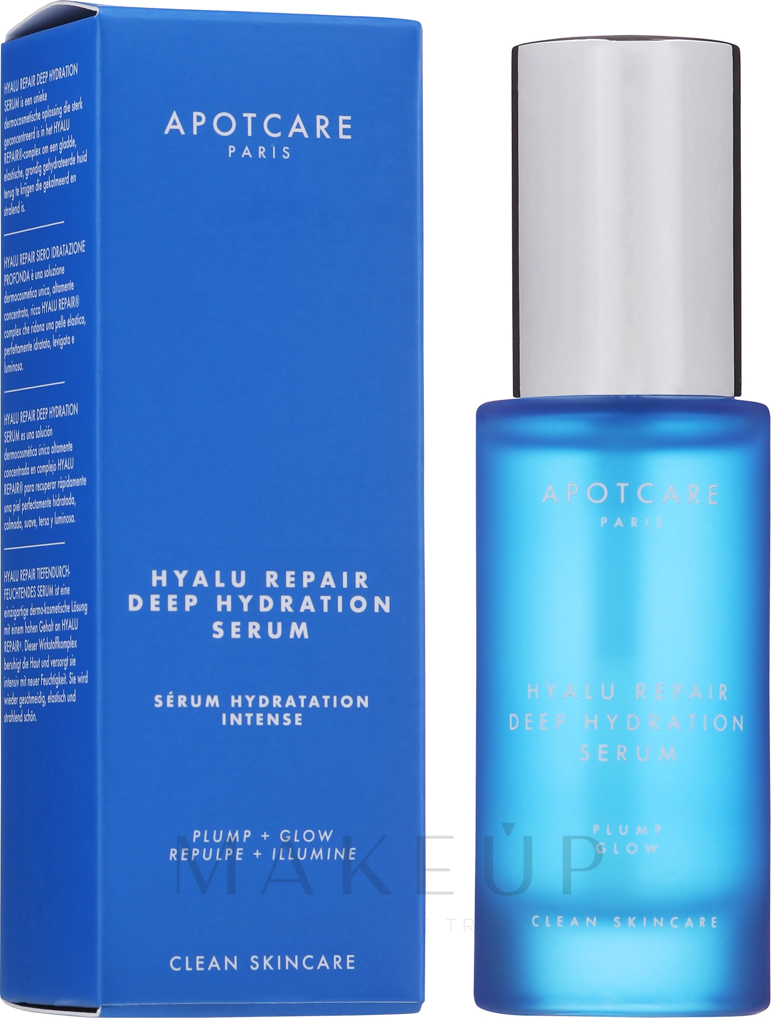 Feuchtigkeitsspendendes Gesichtsserum - Apot.Care Hyalu Repair Deep Hydration Serum — Bild 30 ml