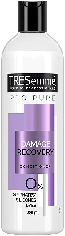 Feuchtigkeitsspendender Conditioner - Tresemme Pro Pure Repair Damage Recovery Conditioner 0% — Bild N1