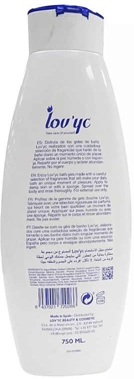 Lovyc Almonds Protein Shower Gel  - Duschgel mit Mandelmilchprotein — Bild N2