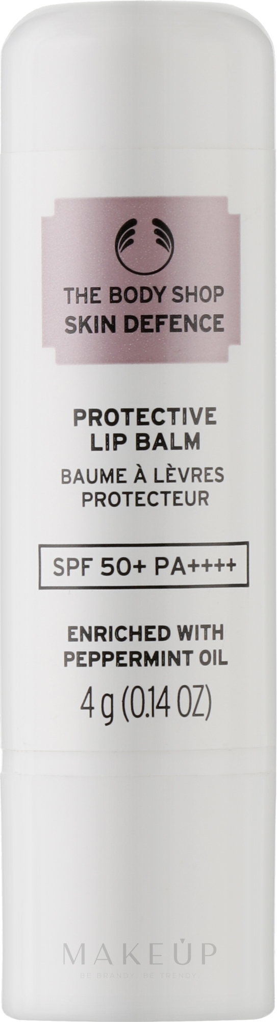 Schützender Lippenbalsam - The Body Shop Skin Defence Protective Lip Balm — Bild 4 g