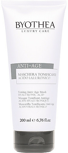 Anti-Aging Gesichtsmaske mit Hyaluronsäure - Byothea Anti-Age Toning Mask Hyaluronic Acid  — Bild N1