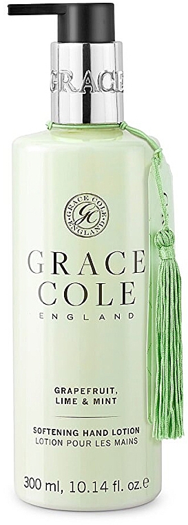 Weichmachende Handlotion mit mit Grapefruit-, Limetten- und Minzduft - Grace Cole England Grapefruit Lime & Mint Softening Hand Lotion — Bild N1