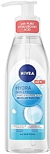Erfrischendes und feuchtigkeitsspendendes Mizellen-Gesichtswaschgel mit Hyaluronsäure - Nivea Hydra Skin Effect Micellar Wash Gel — Bild N1