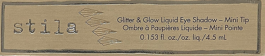 Flüssiger Lidschatten - Stila Glitter & Glow Liquid Eye Shadow Mini Tip — Bild N3