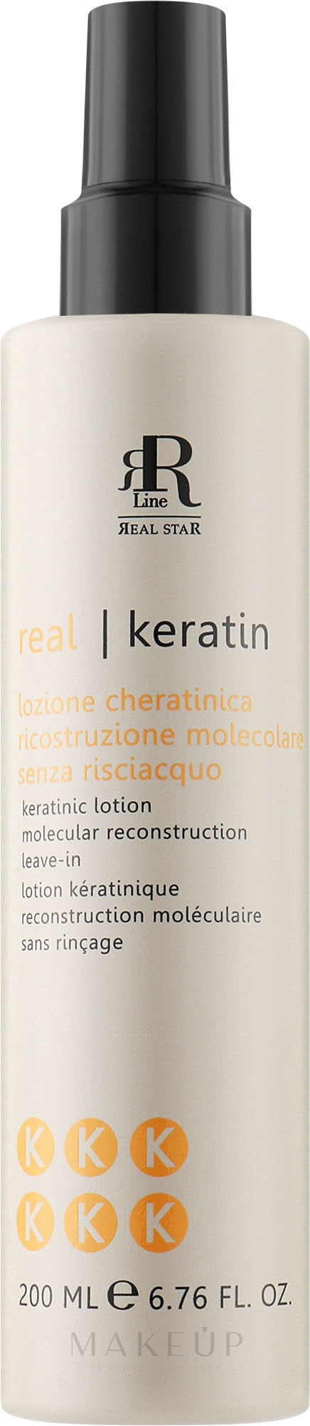 Spray-Lotion mit Keratin - RR Line Real Keratin Lotion — Bild 200 ml