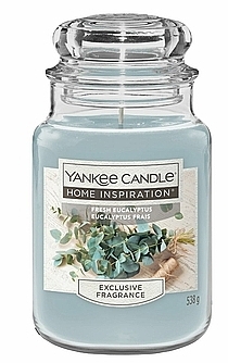 Duftkerze im Glas - Yankee Candle Home Inspiration Fresh Eucalyptus — Bild N1