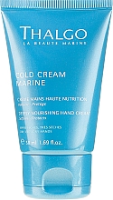 Düfte, Parfümerie und Kosmetik Pflegende und weichmachende Handcreme - Thalgo Cold Cream Marine Deeply Nourishing Hand Cream