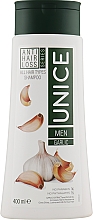 Düfte, Parfümerie und Kosmetik Herrenshampoo gegen Haarausfall mit Knoblauchextrakt - Unice Anti Hair Loss Shampoo