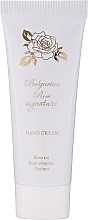 Handcreme mit natürlichem Rosenöl, Rosenwasser und Joghurt - Bulgarian Rose Signature Hand Cream — Bild N3