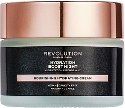 Düfte, Parfümerie und Kosmetik Nachtcreme mit Hyaluronsäure - Revolution Skincare Hydration Boost Night Cream