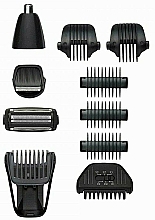 Wasserdichter Haarschneider aus Titan MT861E - BaByliss MEN Titanium 11-in-1 Multi-Grooming Kit — Bild N2