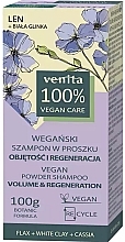 Shampoo für Volumen und Regeneration - Venita Vegan Powder Shampoo Volume & Regeneration — Bild N1