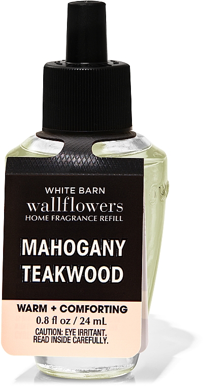 Bath and Body Works Mahogany Teakwood Wallflowers Fragrance - Aroma-Diffusor (Refill) — Bild N1