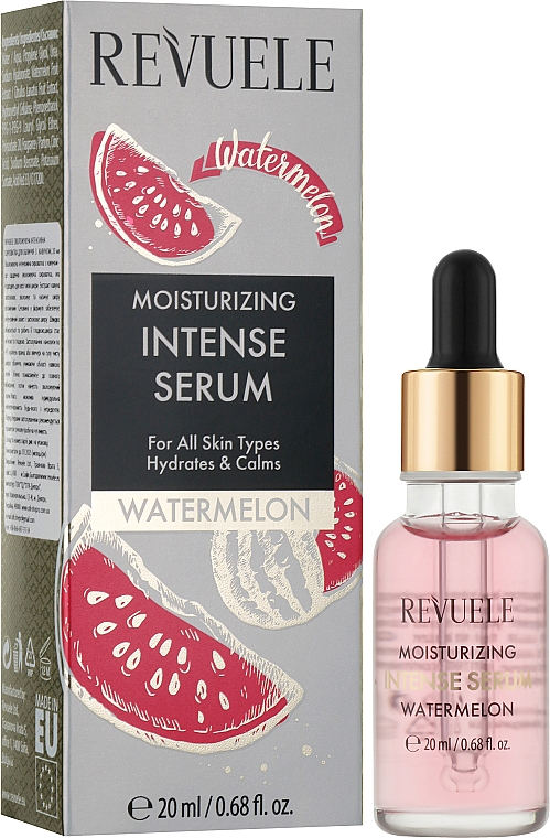 Gesichtsserum mit Wassermelone - Revuele Moisturizing Intense Serum Watermelon — Bild N2