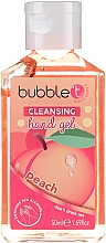 Düfte, Parfümerie und Kosmetik Antibakterielles Handgel Pfirsich - Bubble T Cleansing Hand Gel Peach