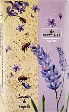 Düfte, Parfümerie und Kosmetik Feste Seife Lavendel und Propolis - Happy Life