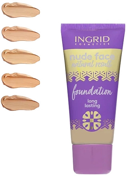 Foundation - Ingrid Cosmetics Nude Face Natural Result Foundation — Bild N1